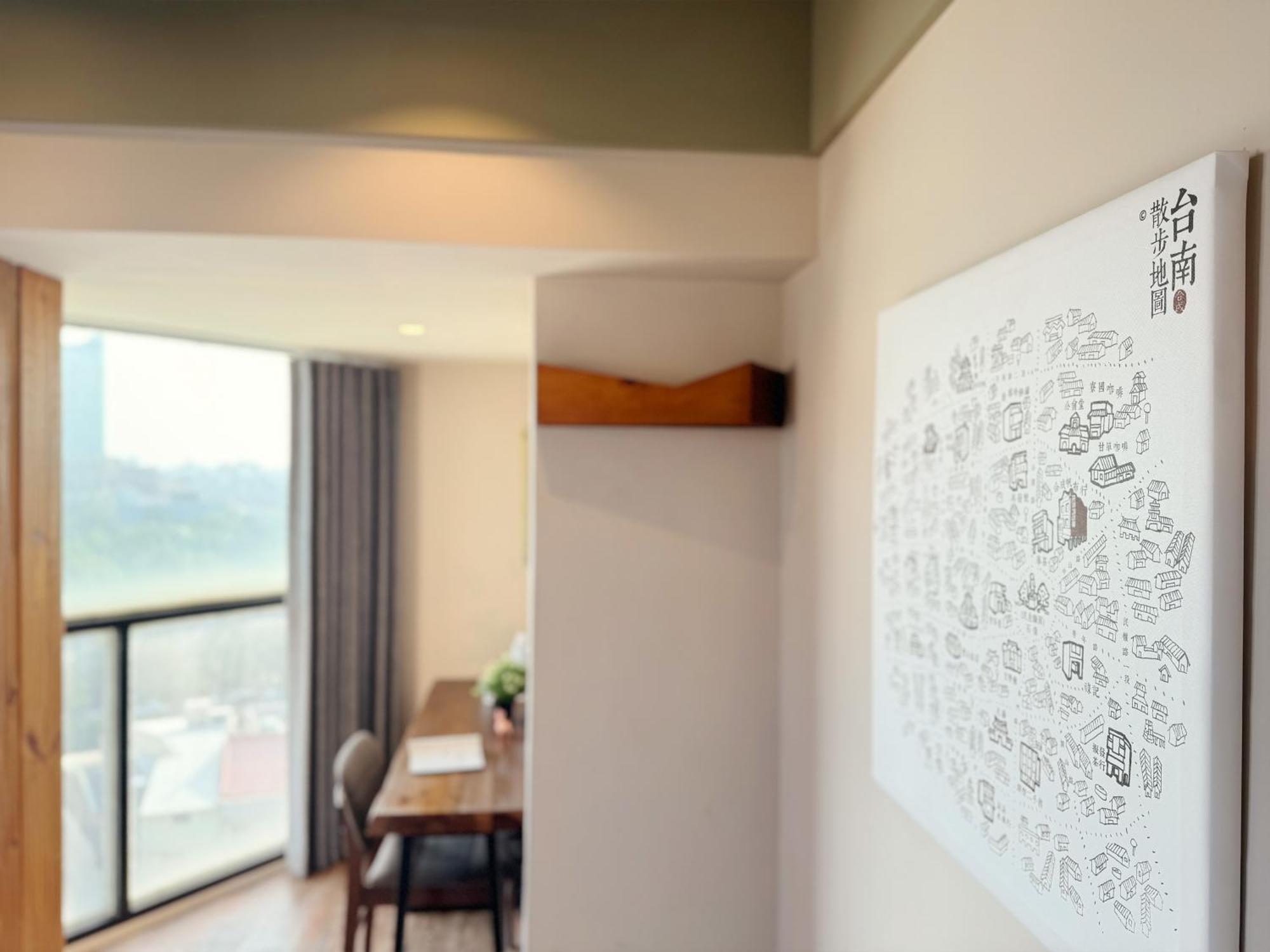 Roaders Hotel Tainan Chengda Oda fotoğraf